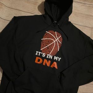 It's In My DNA Basketball Kids Sweatshirt